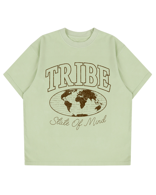 TRIBE State Of Mind T-shirt — moss
