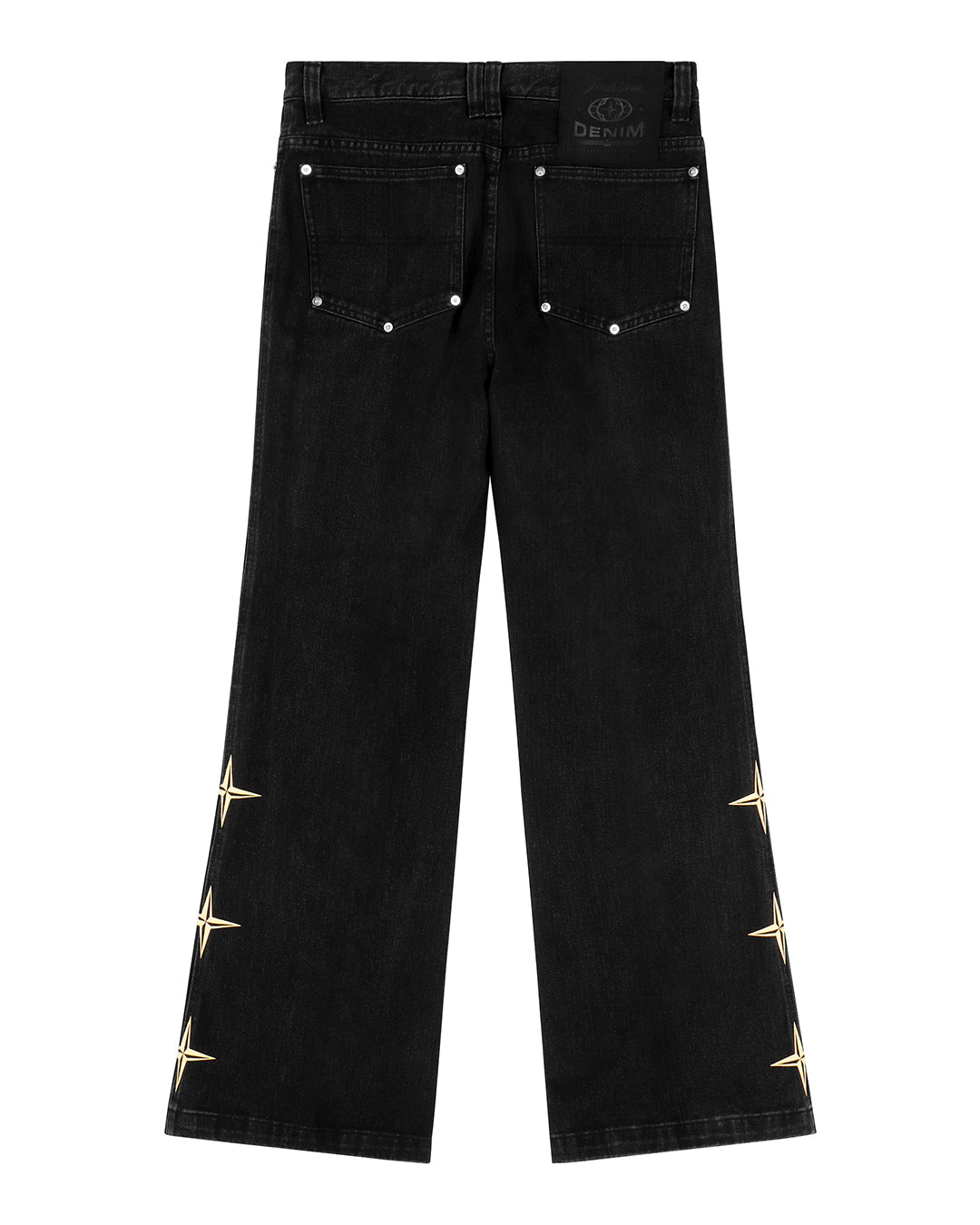 Triple Star Flared Jeans - ONYX
