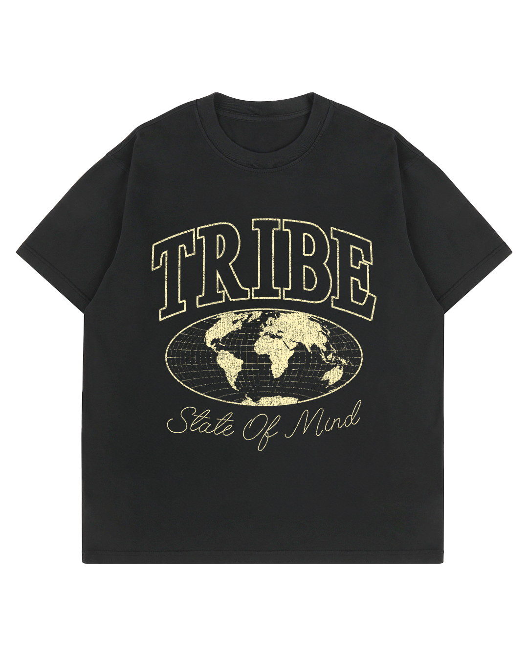TRIBE State Of Mind T-shirt — black
