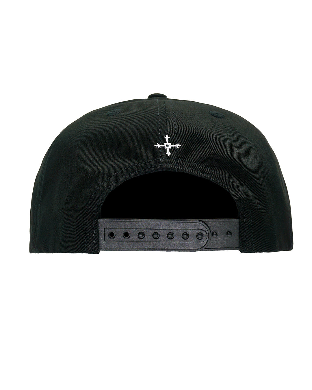 Black Scale HAT OS Arabic "BLACK" Snap Back Hat — Black